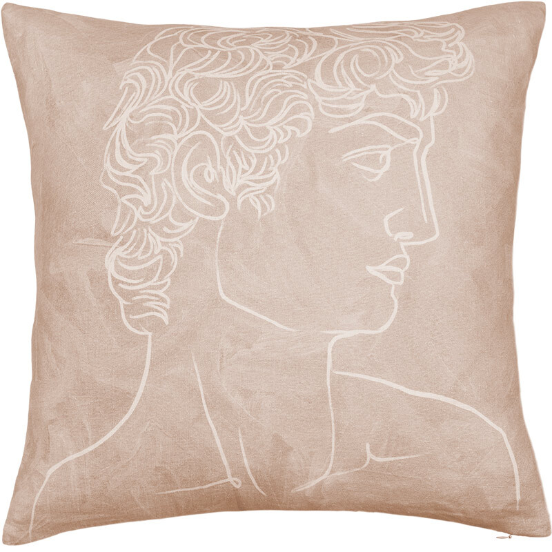 Julius Square Linen Cushion - 50x50cm