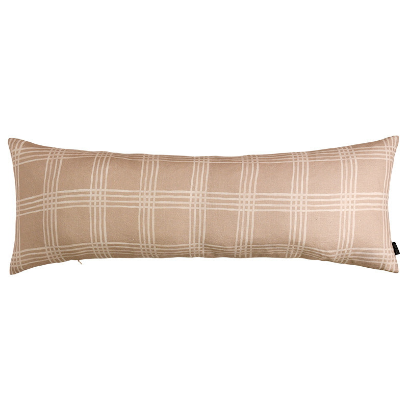 Autumn Picnic Long Lumbar Linen Cushion - 90x30cm