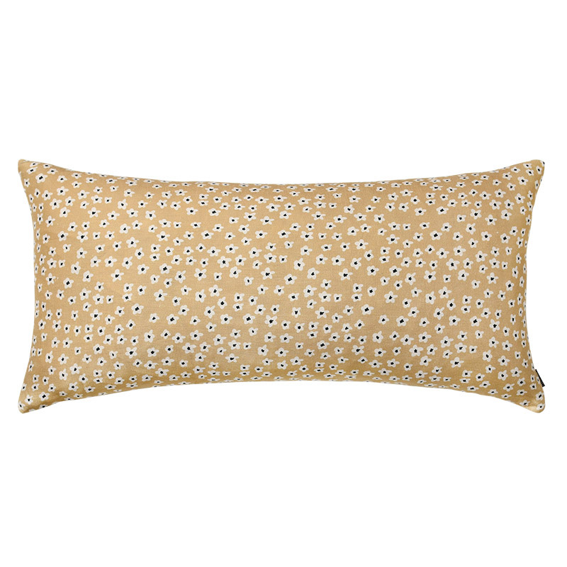 Fairy Foxglove Linen Cushion- 80x40cm