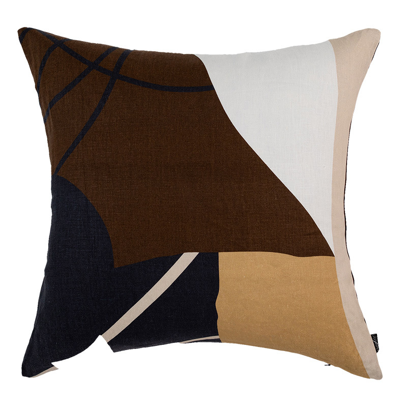 Collage Linen Cushion - 50X50cm