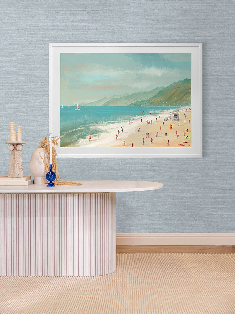 Beach Daze Framed Art Print