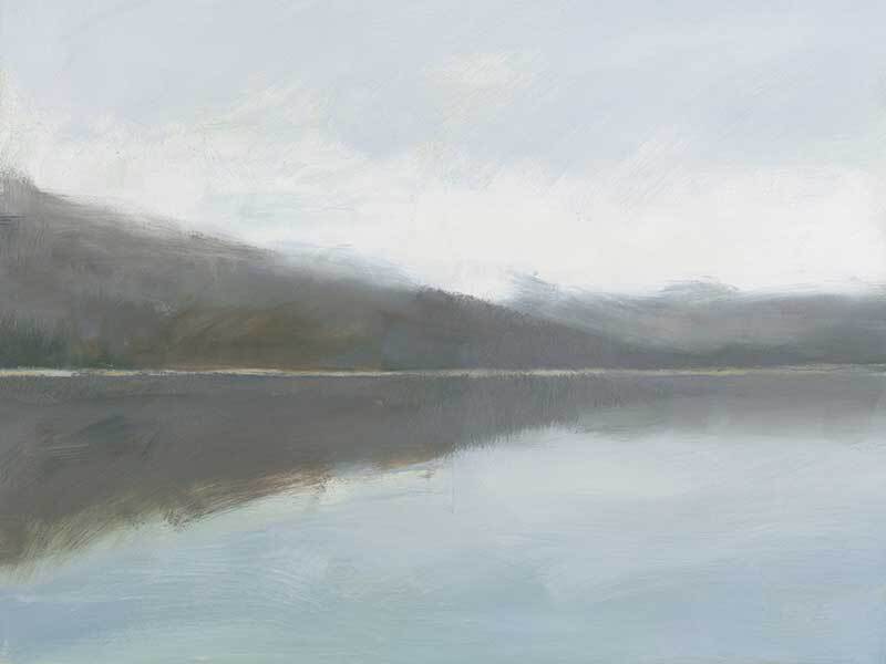 Lake Mode Canvas Art Print