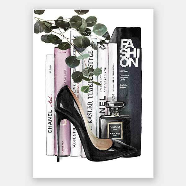 Passion For Fashion Unframed Art Print