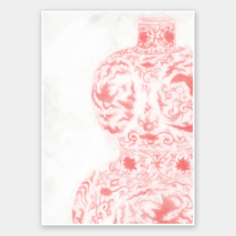 Hour Glass - Summer Blush Unframed Art Print