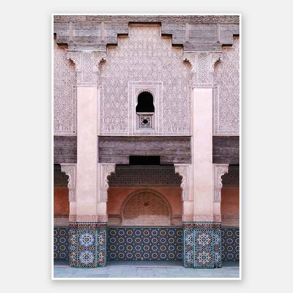 Moroccan Blush Unframed Art Print