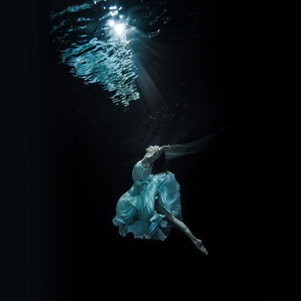 Underwater Dancer II Canvas Art Print
