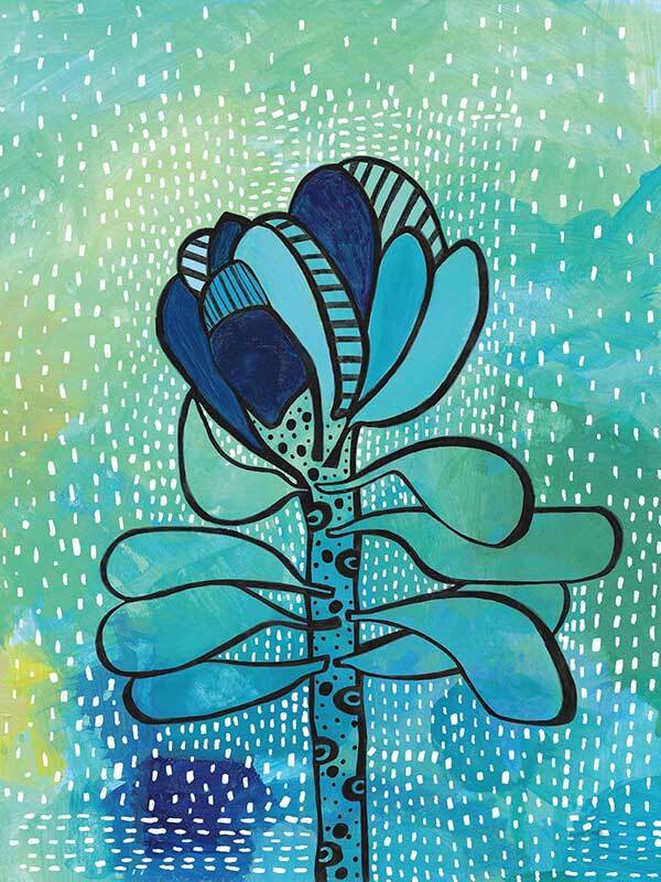 Sea of Succulents III Canvas Art Print
