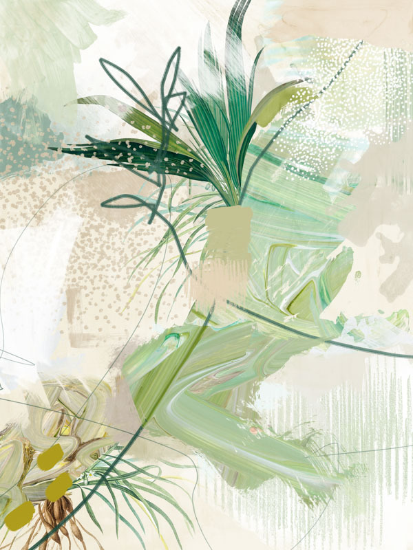 Leafy Greens Canvas Art Print