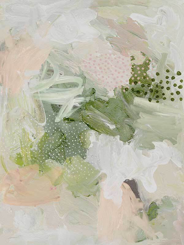 Moss and Ivy I Canvas Art Print