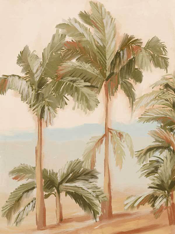 Tropical Sunset I Canvas Art Print