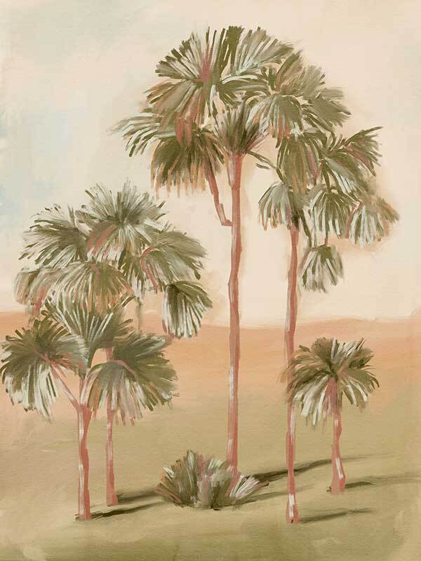 Tropical Sunset II Canvas Art Print