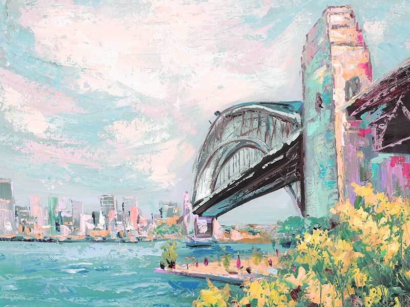 Harbour Bridge Canvas Art Print