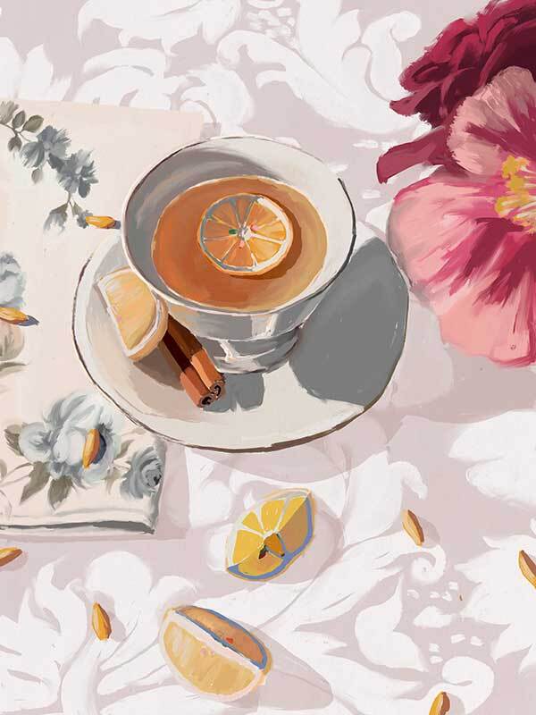 A Cup of Tea Canvas Art Print