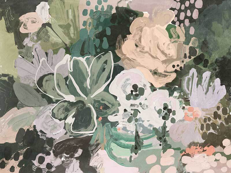 Jungle Lily Canvas Art Print