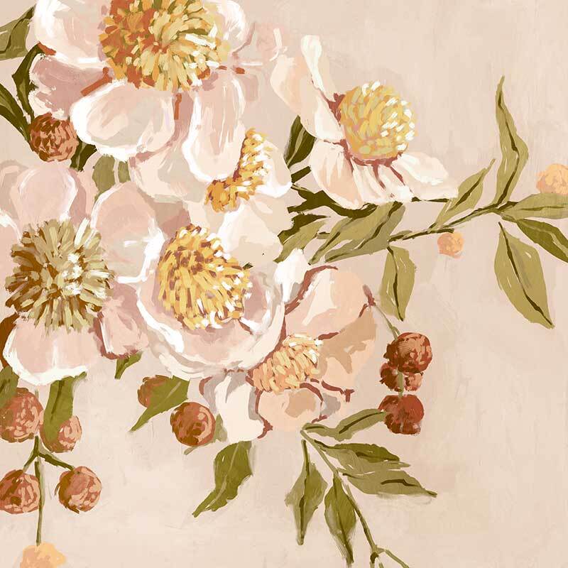 White Daisy Flowers Canvas Art Print
