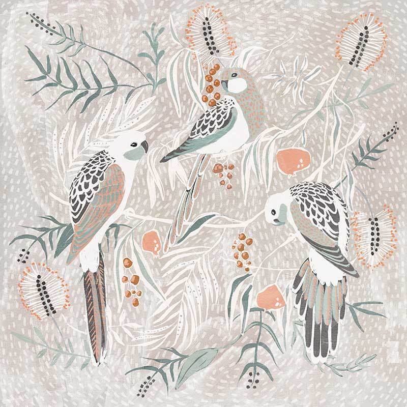 Feathered Serenade Canvas Art Print