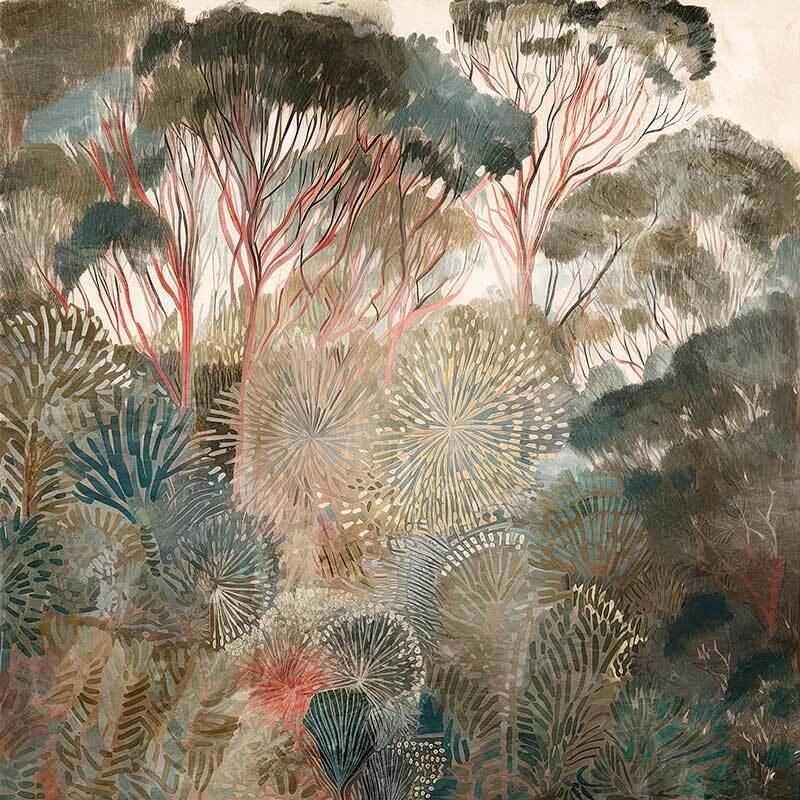 Outback Canopy II Canvas Art Print