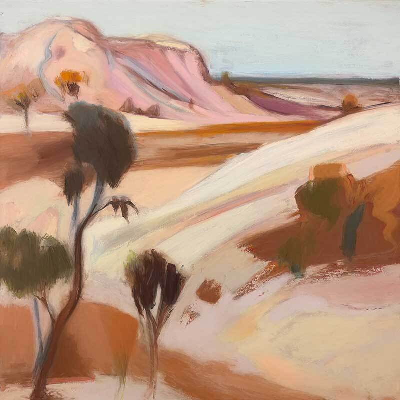 Aussie Terrain Canvas Art Print