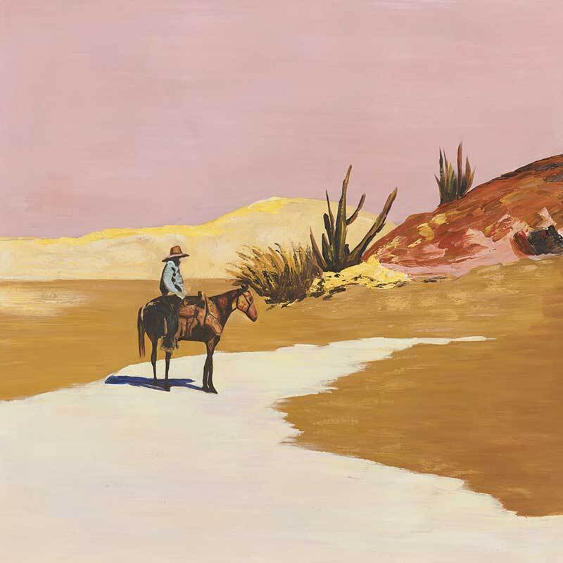 Desert Sunset Canvas Art Print