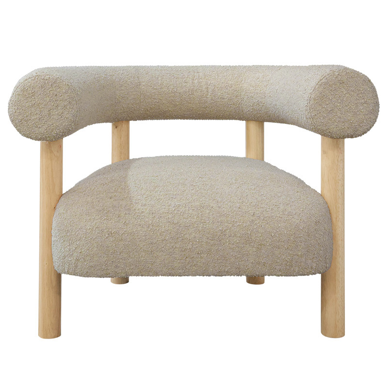 Rocco Boucle Chair - Oat