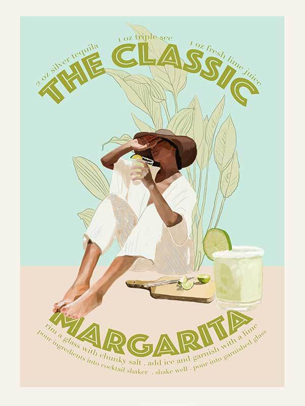The Classic Margarita Poster
