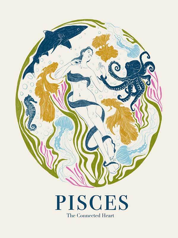 Pisces Rectangle Poster