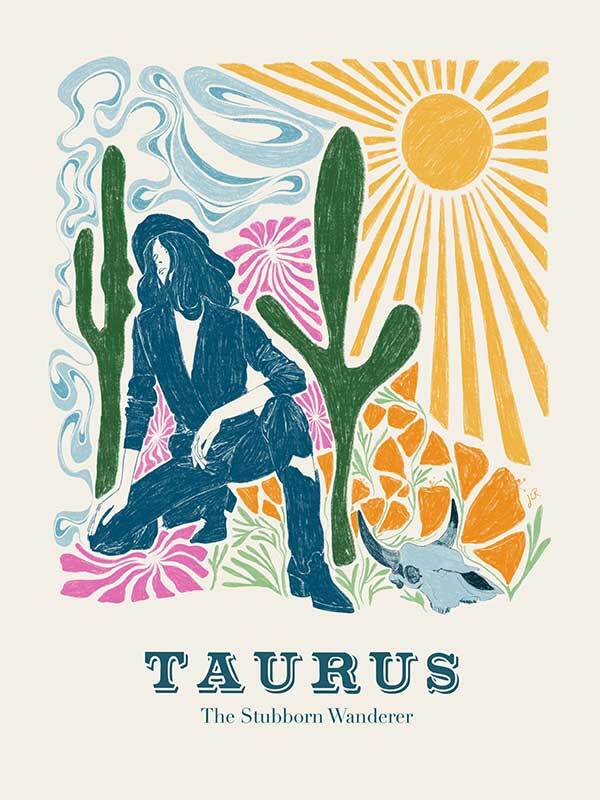 Taurus Rectangle Poster