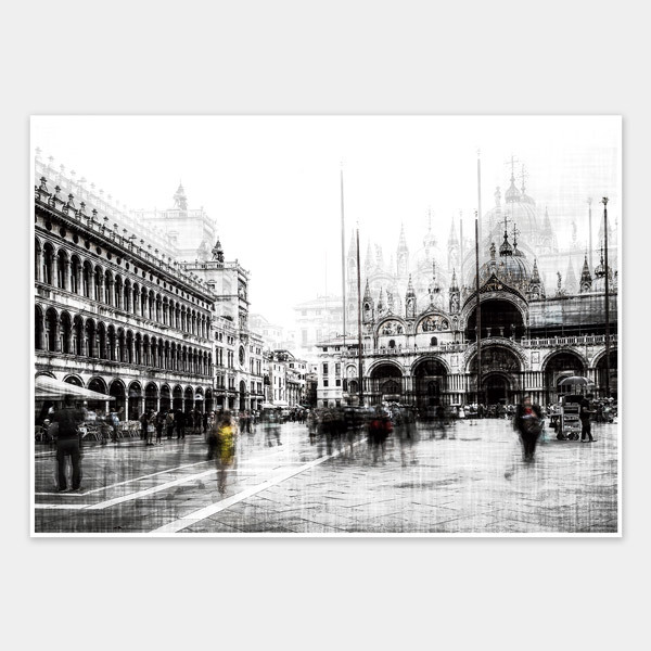 Piazza San Marco Unframed Art Print