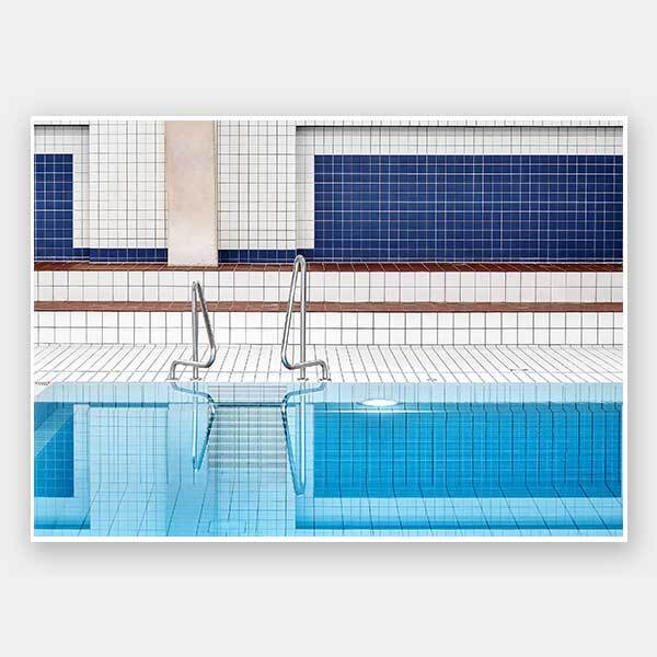 Pool Etiquette Unframed Art Print