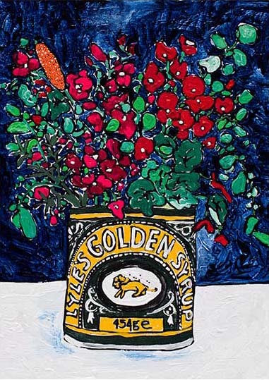 Golden Syrup Wild Flowers Poster