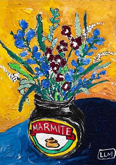 Wildflower Marmite Poster