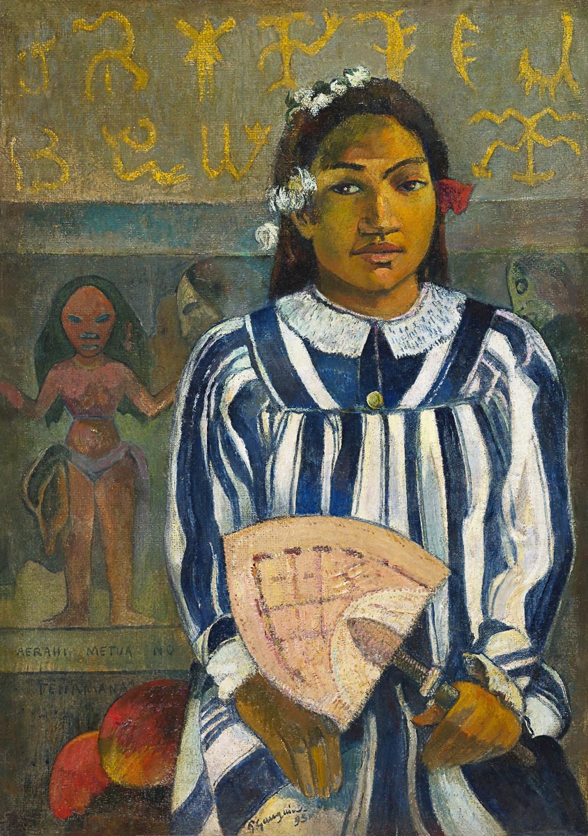 The Ancestors of Tehamana Canvas Art Print