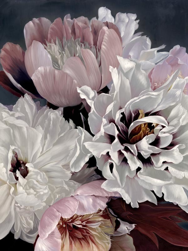 Fleur - Stretched Canvas - 120x90 - Portrait