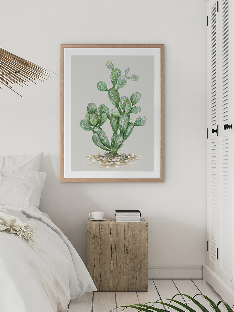 Prickly Pear Framed Art Print