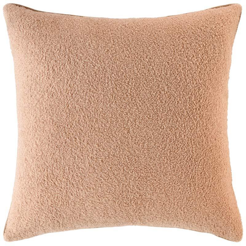 Blush Pink Boucle Cushion - 60x60cm