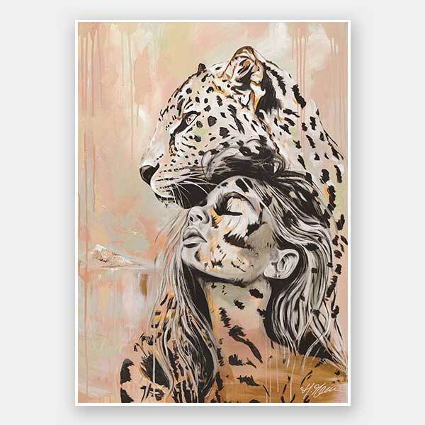 Protect Your Peace Pastel Unframed Art Print