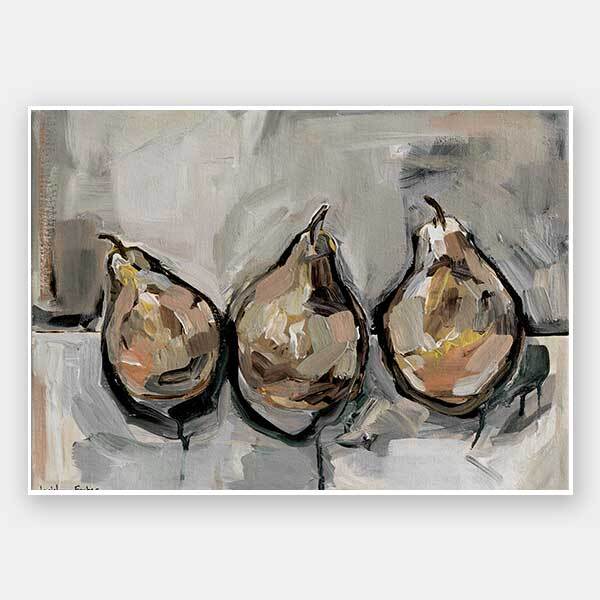 Pears Brown Unframed Art Print