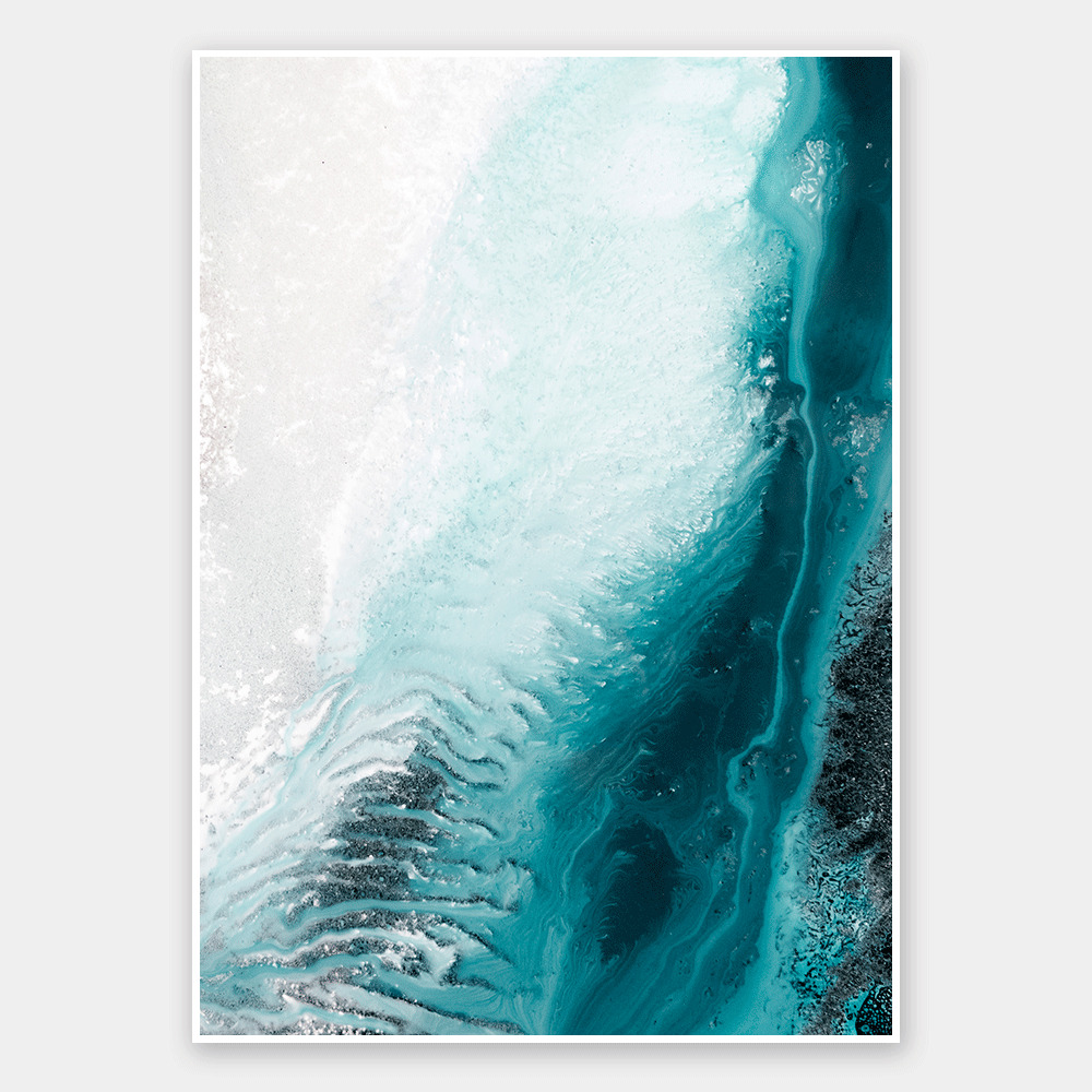 Sandbar Tides Unframed Art Print