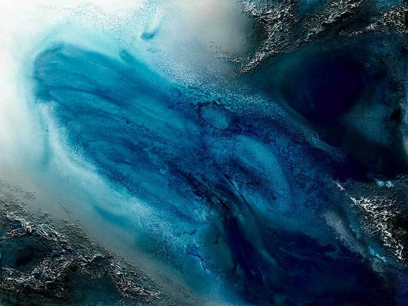 Ocean Blue Canvas Art Print