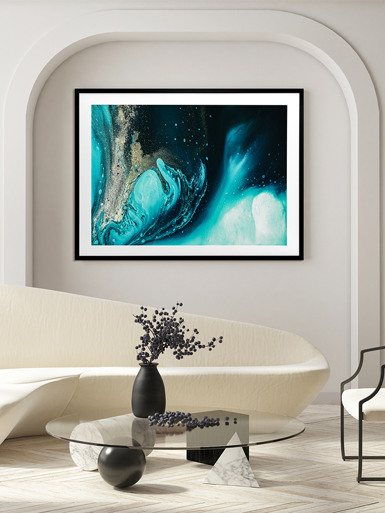Celestial Waters Framed Art Print