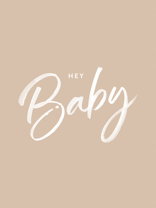 Hey Baby Poster