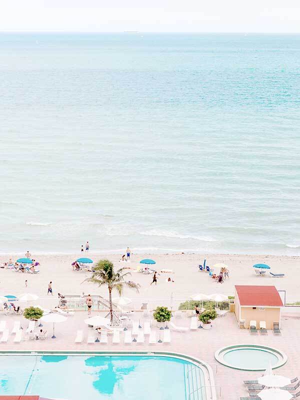 Miami Poolside Poster