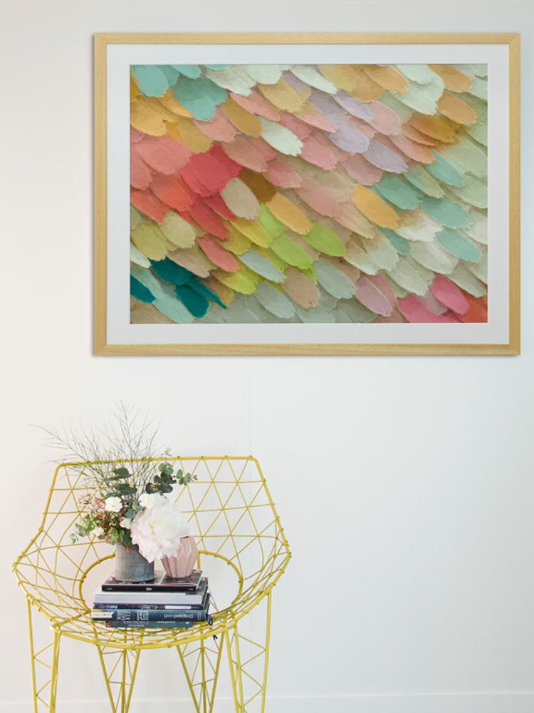 Papillon - Living Palette Framed Art Print