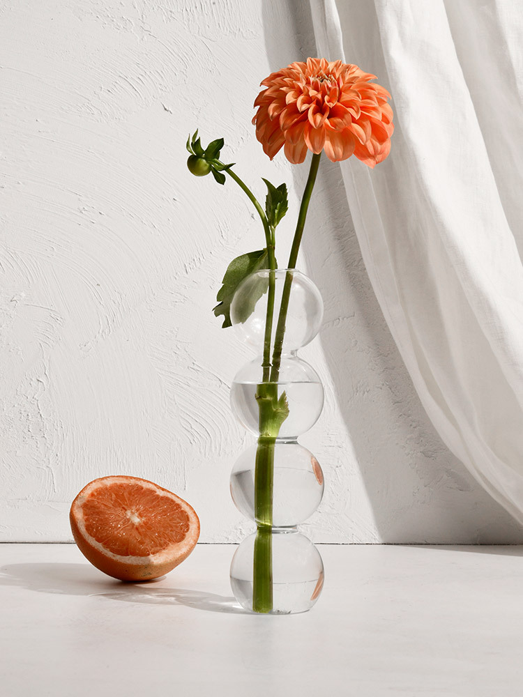 Luella Clear Glass Vase