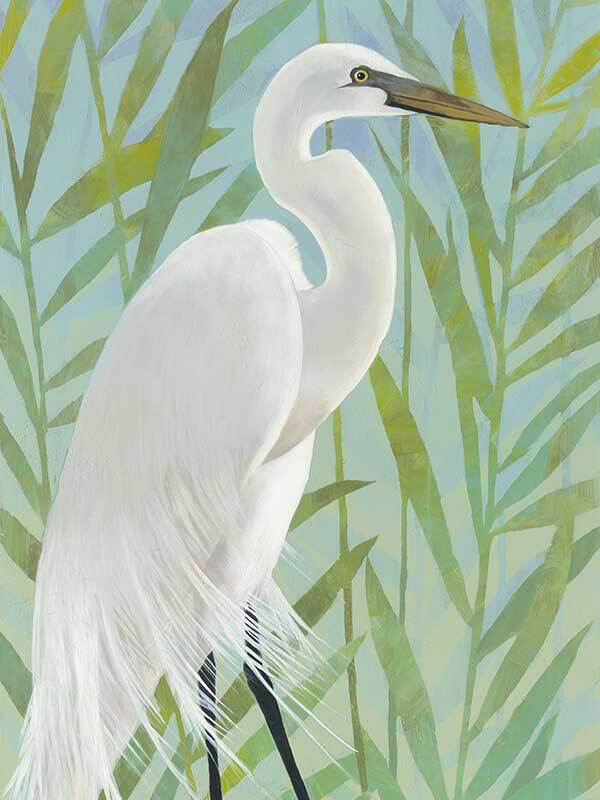 Water Bird I Canvas Art Print