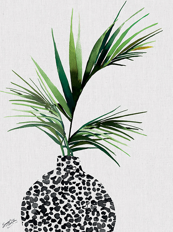 Jungle Palm Framed Art Print